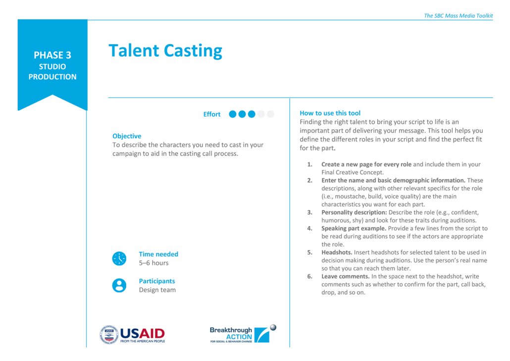 Talent Casting